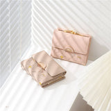 Spring Print 3-Fold Coin Clip Mini Wallet_Cwab06262