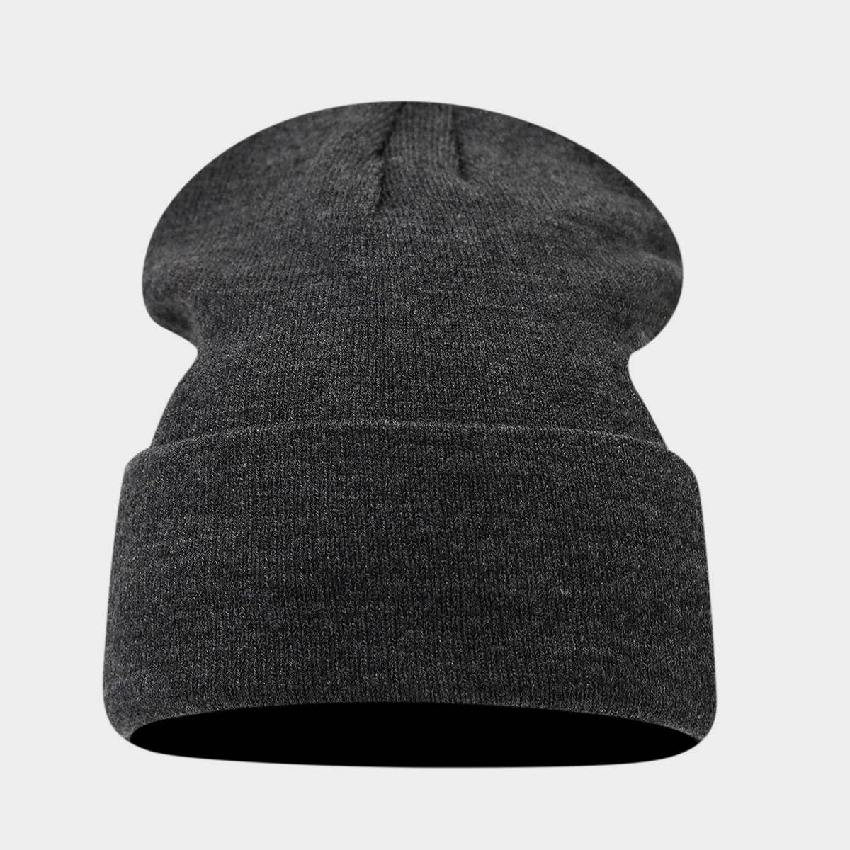 High Stretch Knit Beanie Warm Soft Cap_Cwah04776