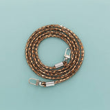 GLASS MIRROR RHINESTONE PHONE CHAIN BAGS STRAP_CWMM5105