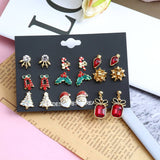 CHRISTMAS ELK EARRING SET EARRING COMBINATION_CWMM2615