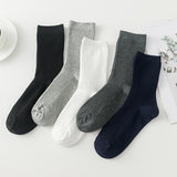 AUTUMN AND WINTER VERTICAL STRIPED CASUAL SOCKS_CWMS0981