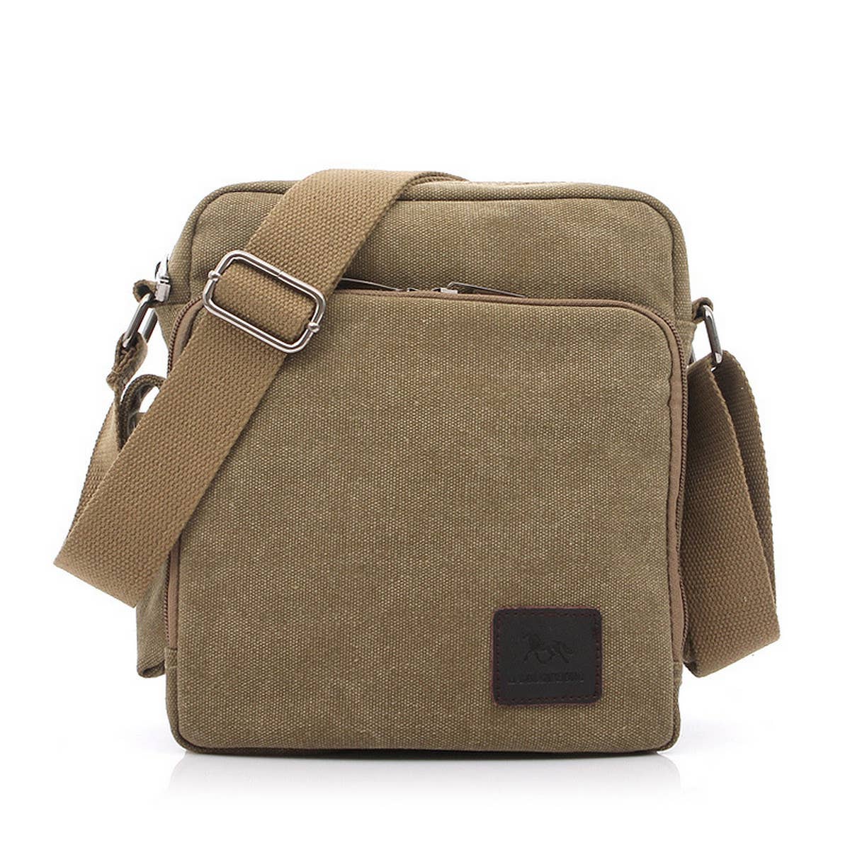 SIMPLE LEISURE TRAVEL CANVAS BAG SHOULDER BAG_CWAB1272