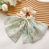 2024 NEW FLORAL EMBROIDERED BOW HAIR TIE_CWAHA1085