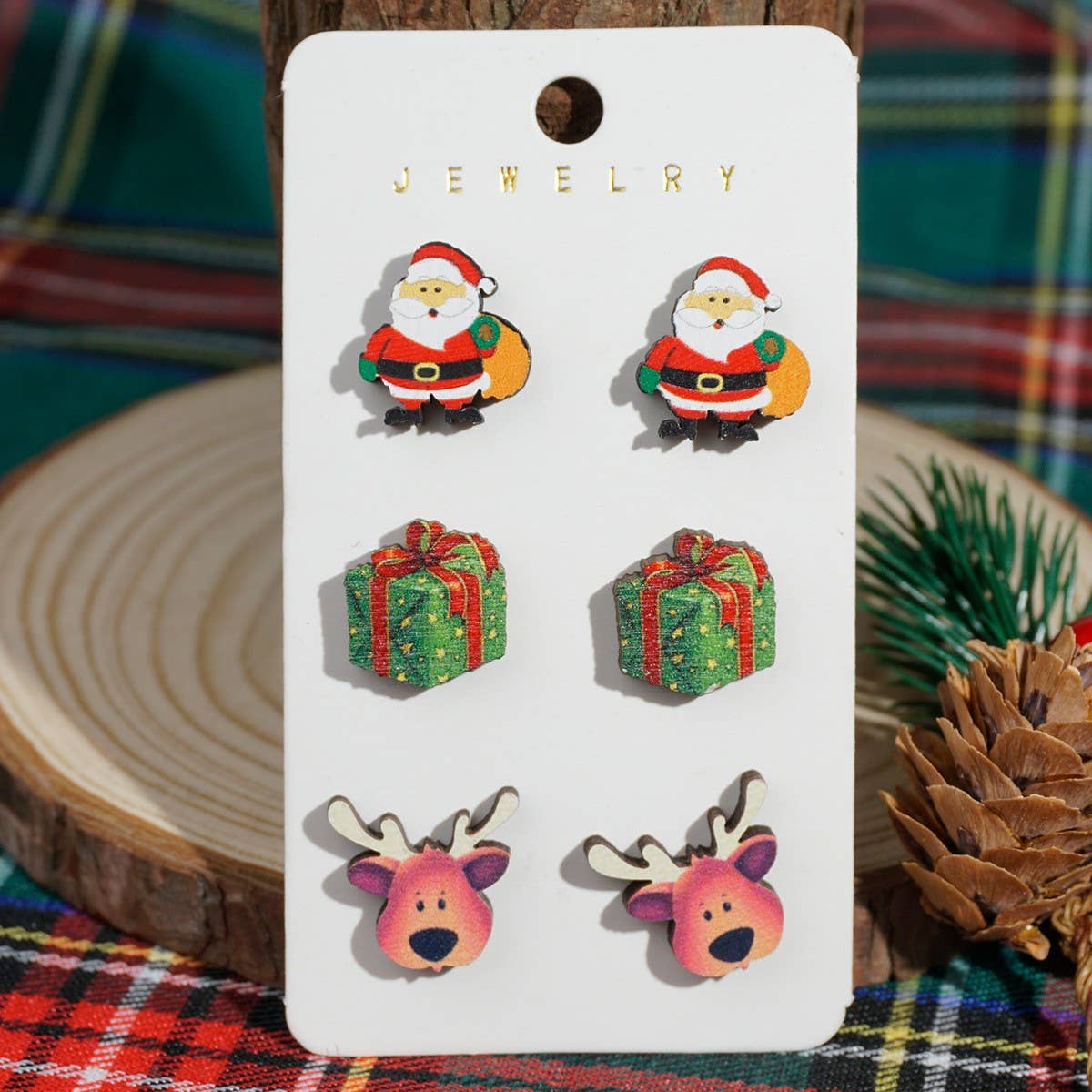 CHRISTMAS EARRINGS NEW ARRIVAL ELK EARRINGS SET_CWMM2616