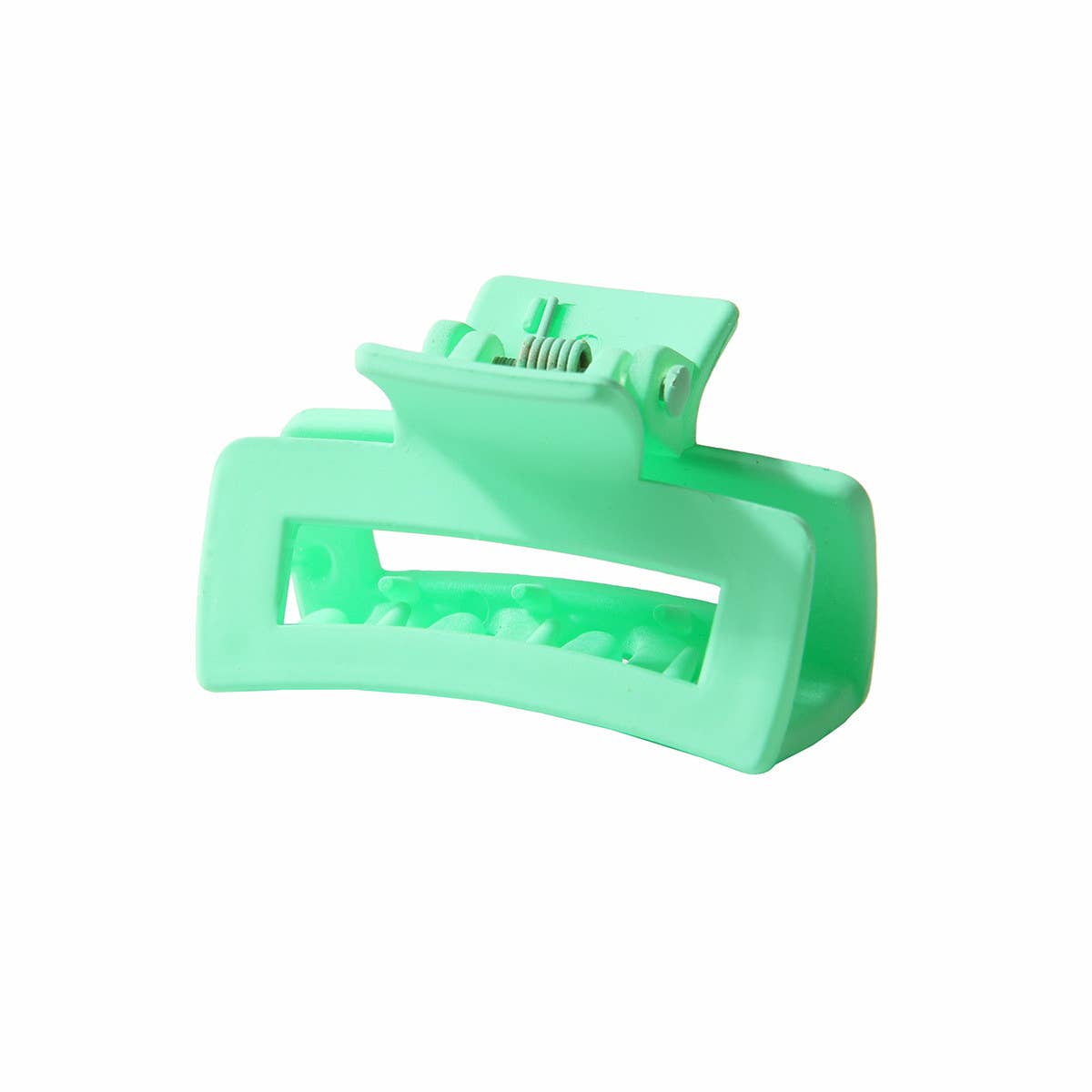 CANDY COLOR MINI RECTANGLE HAIR CLAW CUTE CLIP_CWAHA1041