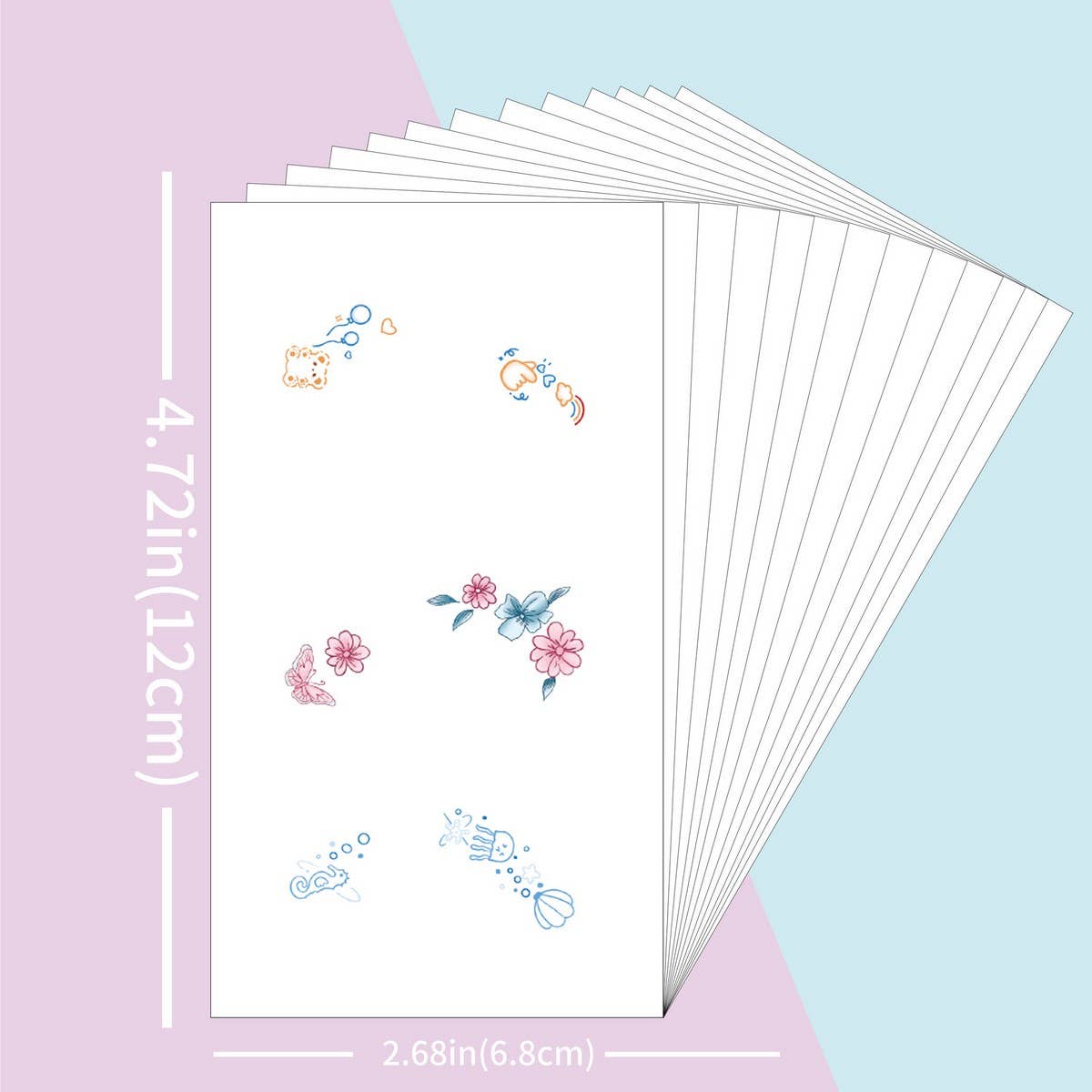 DOPAMINE EAR TATTOO STICKERS HYUNA STYLE FUN_CWMM8232