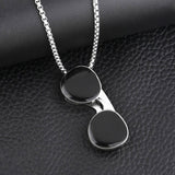 HIP HOP SUNGLASSES PENDANT NECKLACE_CWAJE0968