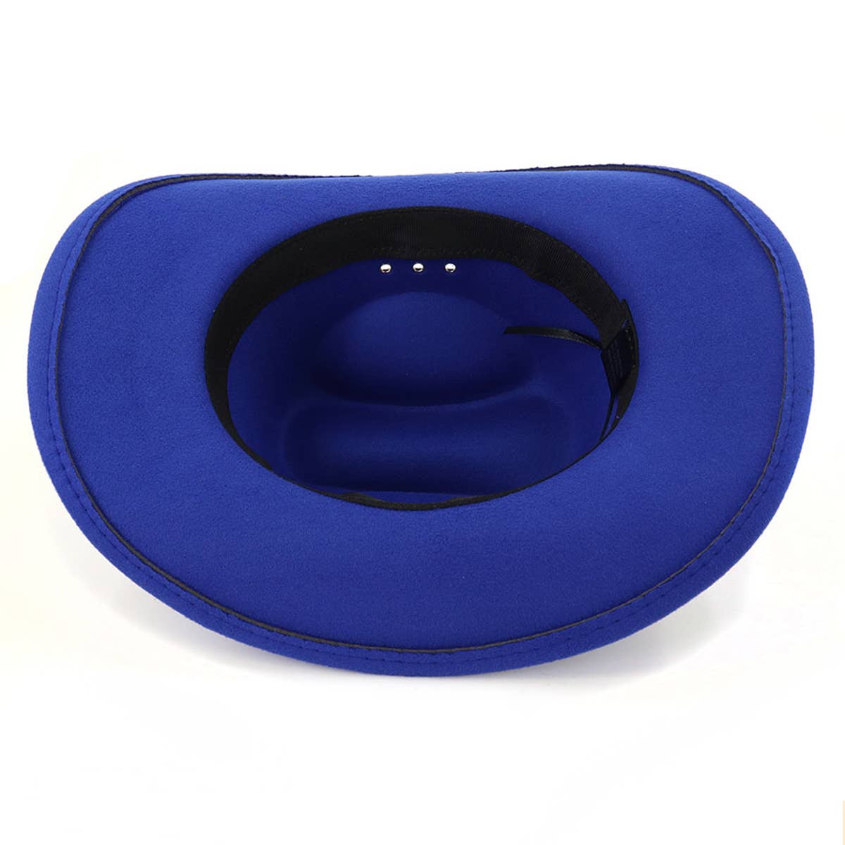 Western Cowboy Felt Hat Wide Brim Ethnic Jazz Hat_Cwah0679