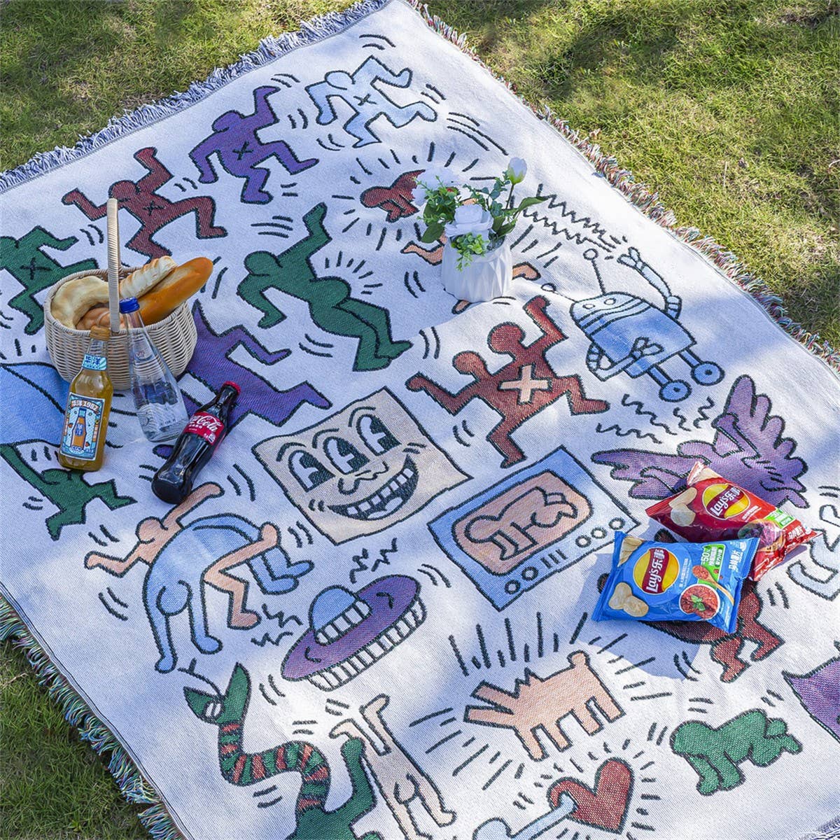 Waterproof Picnic Mat Thick Outdoor Blanket_Cwmm9629
