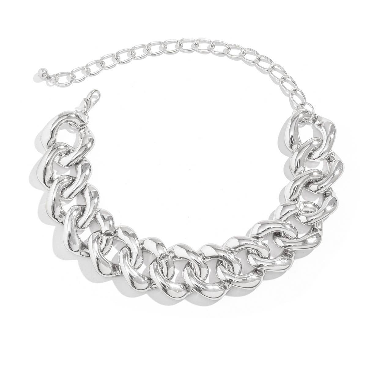 Punk Trend Cool Hip-Hop Thick Chain Necklace_Cwaje1167