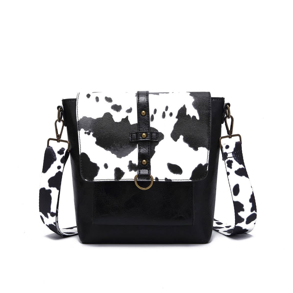 Women Printed Western Vintage Crossbody Bag_Cwab2593