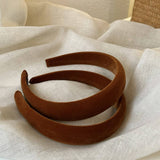 Velvet Whitening Gentle Lazy Headband Hairpin