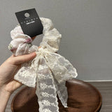 NEW SIMPLE AND FRESH LACE HAIR SCRUNCHIES_CWAHA1724