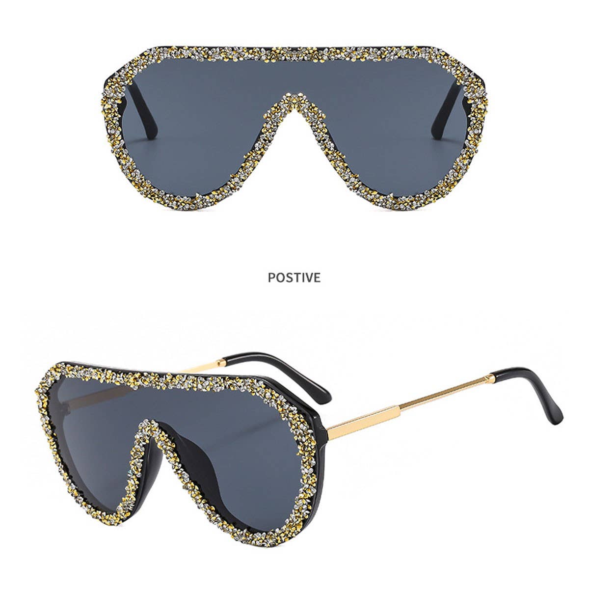 LUXURY RHINESTONE STATEMENT ONE PIECE SUNGLASSES_CWASG0864