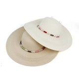 2024 NEW WOMEN TRAVEL VISOR STRAW HAT_CWAH1192