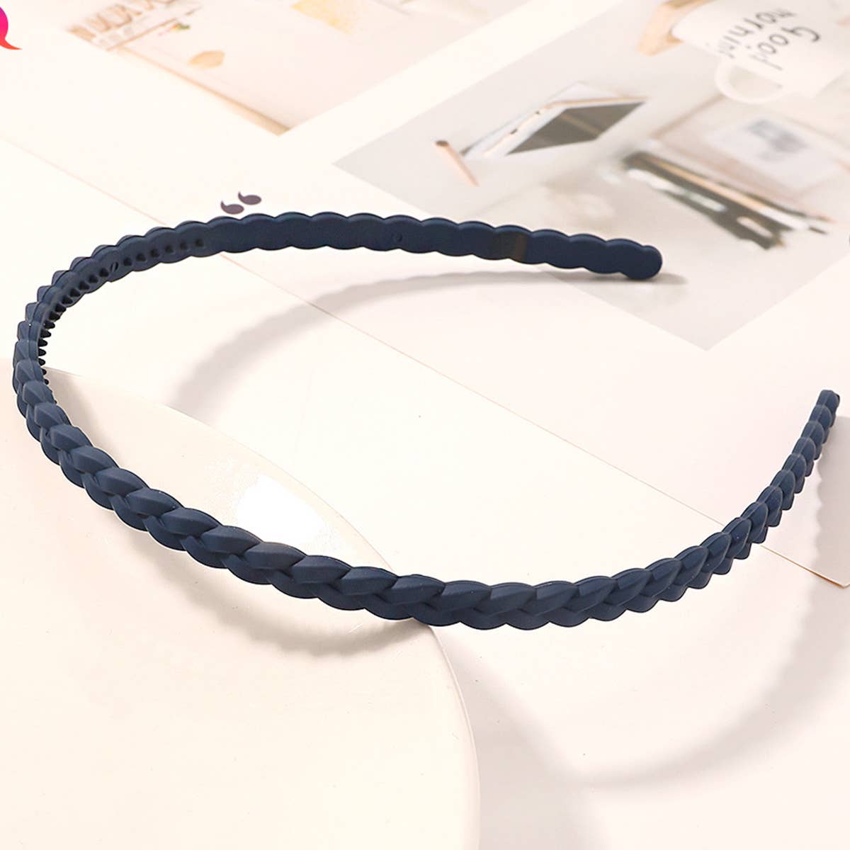 BRAIDED DESIGN HEADBAND_CWAHA0216