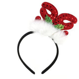FLUFFY REINDEER HEADBAND FOR CHRISTMAS COSPLAY_CWAHA5669