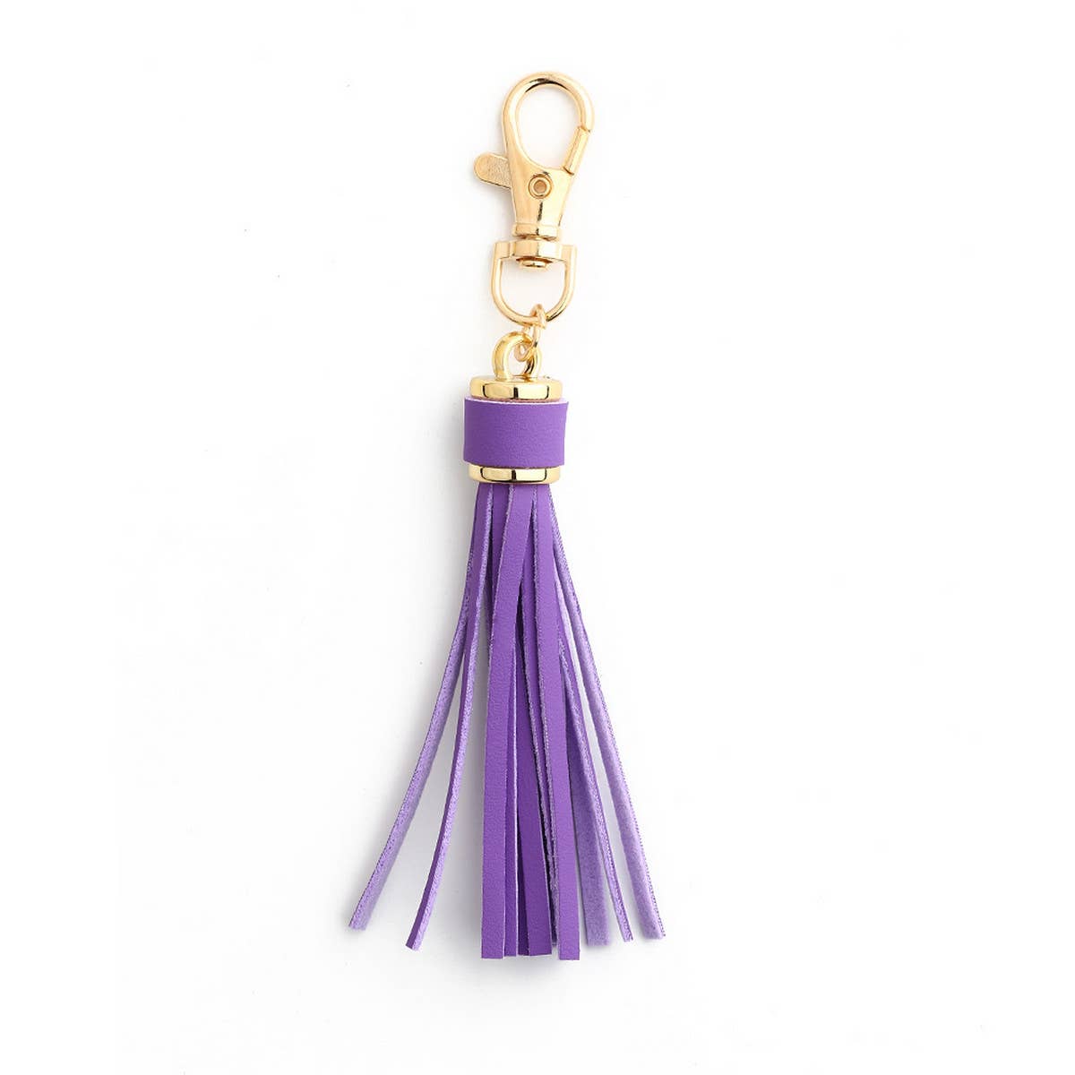 TASSEL LEATHER KEYCHAIN ACCESSORY_CWMM1284