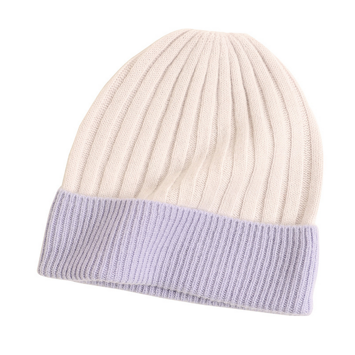 COLORBLOCK KNIT BEANIE UNISEX WINTER HAT_CWAH3995