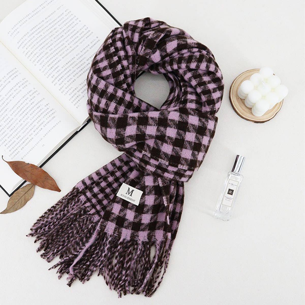 2024 New Double-Sided Simple Tassel Scarf_Cwasc1106