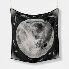 Travel Scarf Versatile Starry Sky Printed Shawl_Cwasc0653