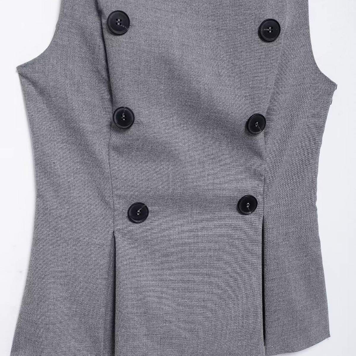 STYLISH BUTTONED BOAT NECK SHIRT CASUAL LOOK_CWTHT0240