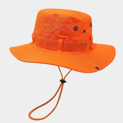 FLUORESCENT SUN HAT FOR OUTDOOR WORK HIKING_CWAH3877