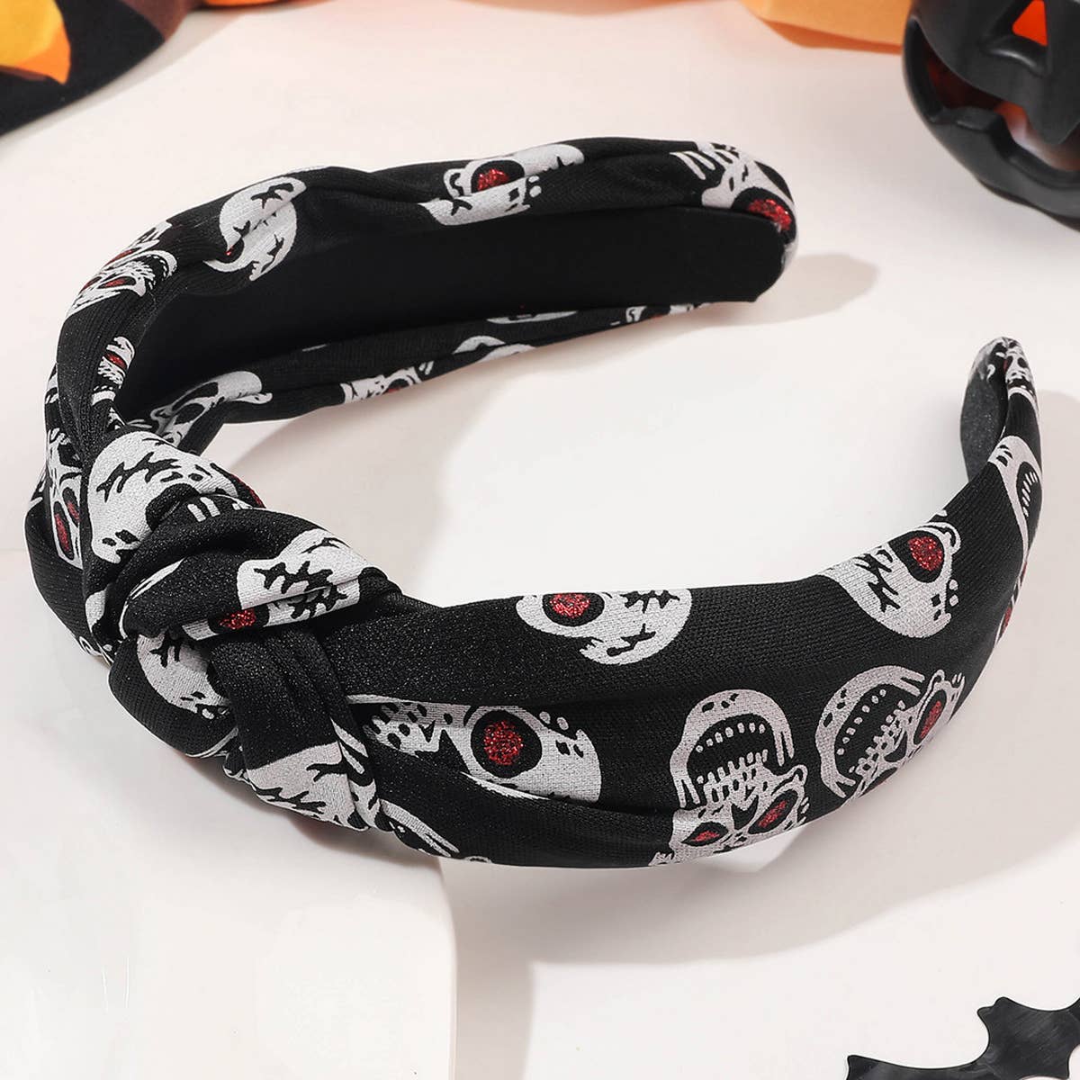 HALLOWEEN DIAMOND PEARL HEADBAND_CWAHA1636
