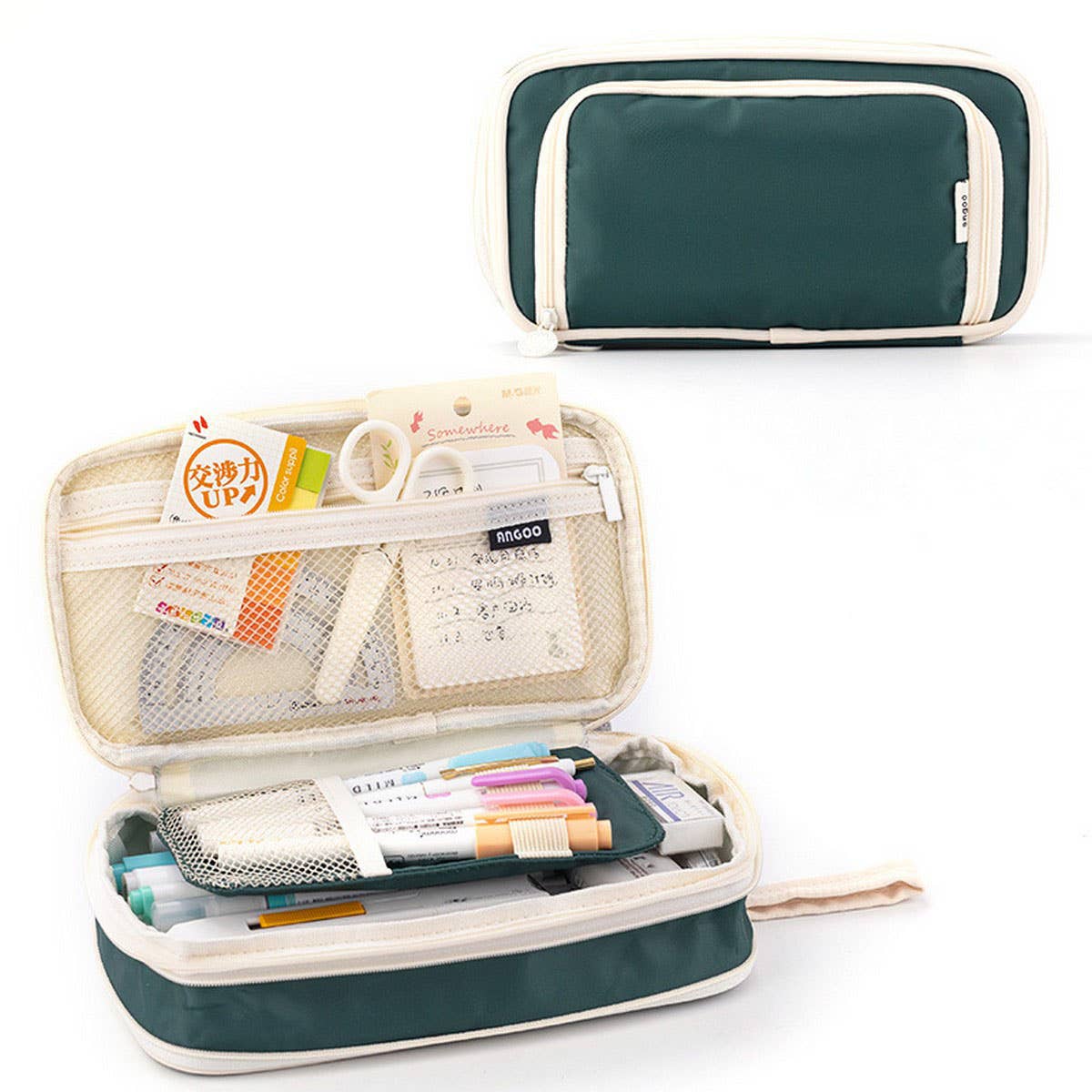 MACARON LARGE CAPACITY MULTI LAYER PENCIL CASE_CWMM1970