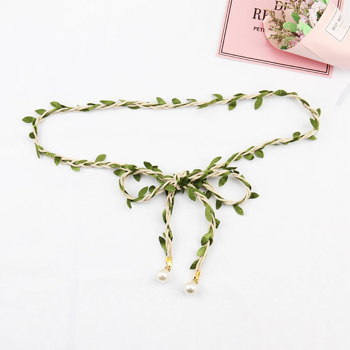 Cwabe0569_Braided Belt With Tassel