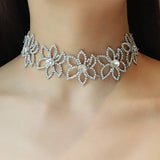 EXQUISITE AND FASHIONABLE FULL ZIRCONIUM NECKLACE_CWAJE2827