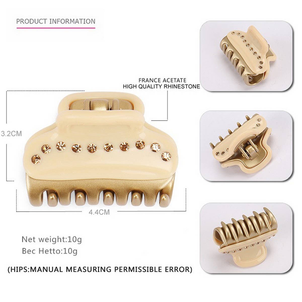 ACETATE SINGLE ROW DRILL MEDIUM SIZE GRIPPER_CWAHA4246