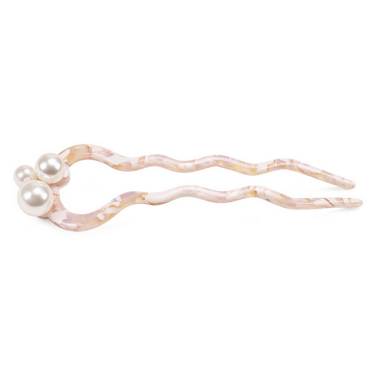 Wavy Acetate Retro Hairpin Hair Accessories