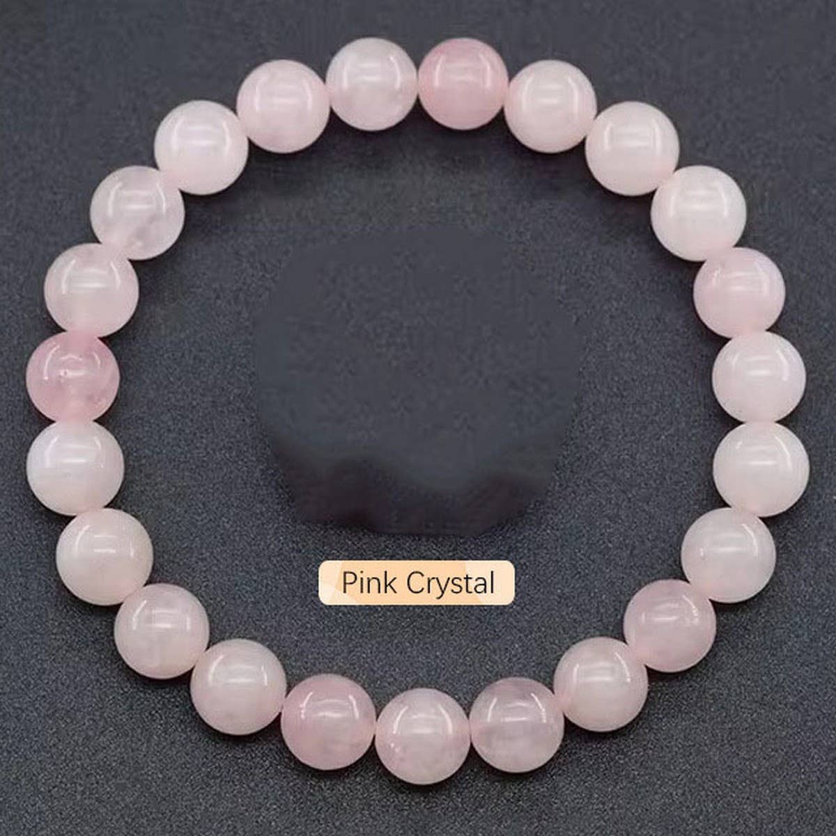 Crystal Natural Stone Beaded Bracelet Unisex_Cwmm11267