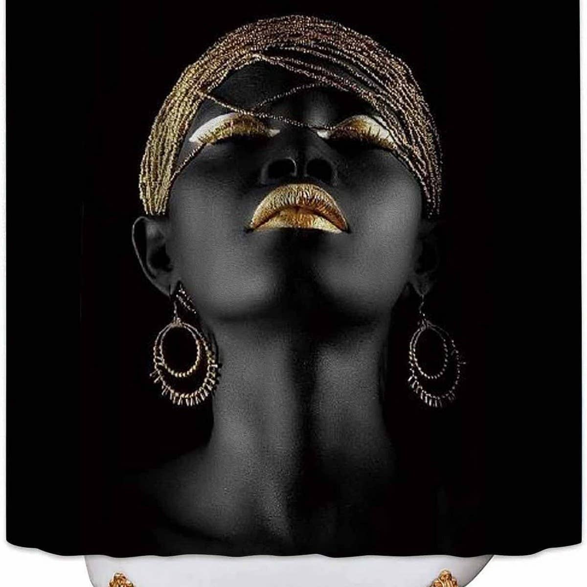 DIGITAL PRINTING BATHROOM SHOWER CURTAIN_CWMM1788