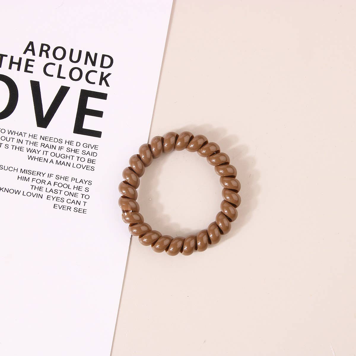Cwaha1108_Simple Phone Line Hair Tie