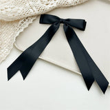 DOUBLE LAYER BOW RIBBON TASSEL HAIR ACCESSORIES_CWAHA4161