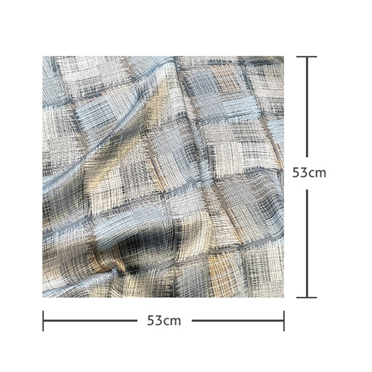 CHIC STRIPED SILK SCARF WOMEN S SQUARE SHAWL_CWASC0604