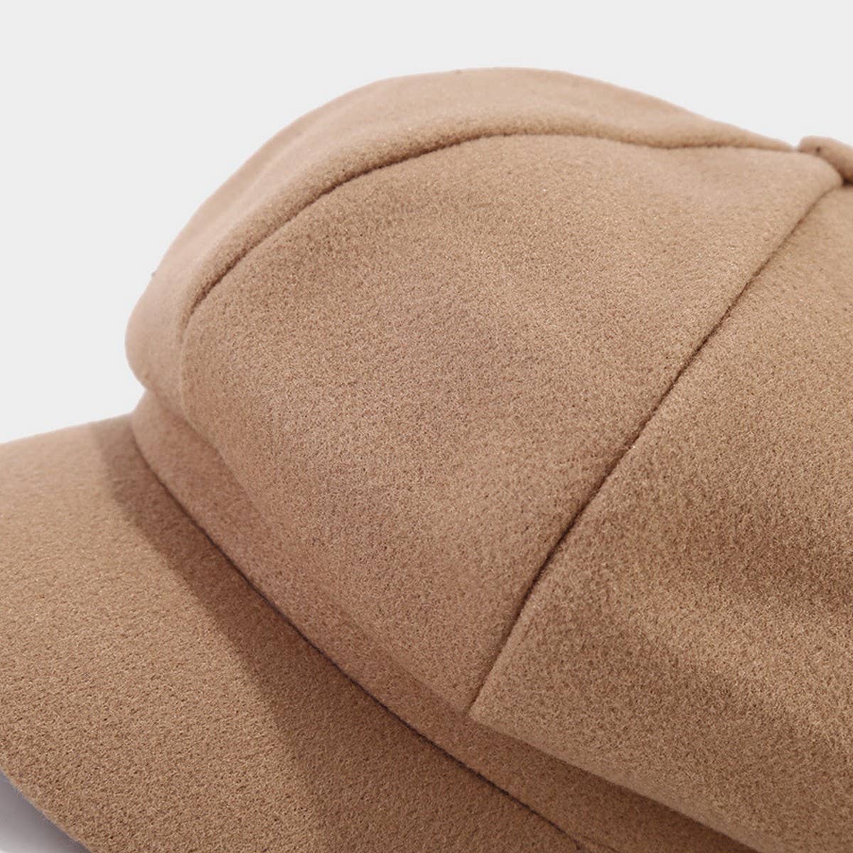 Winter Wool Beret Cap Retro Newsboy Octagonal Hat_Cwah04703