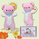 CROCHET PIGLET DOLL MATERIAL KIT_CWMM1869