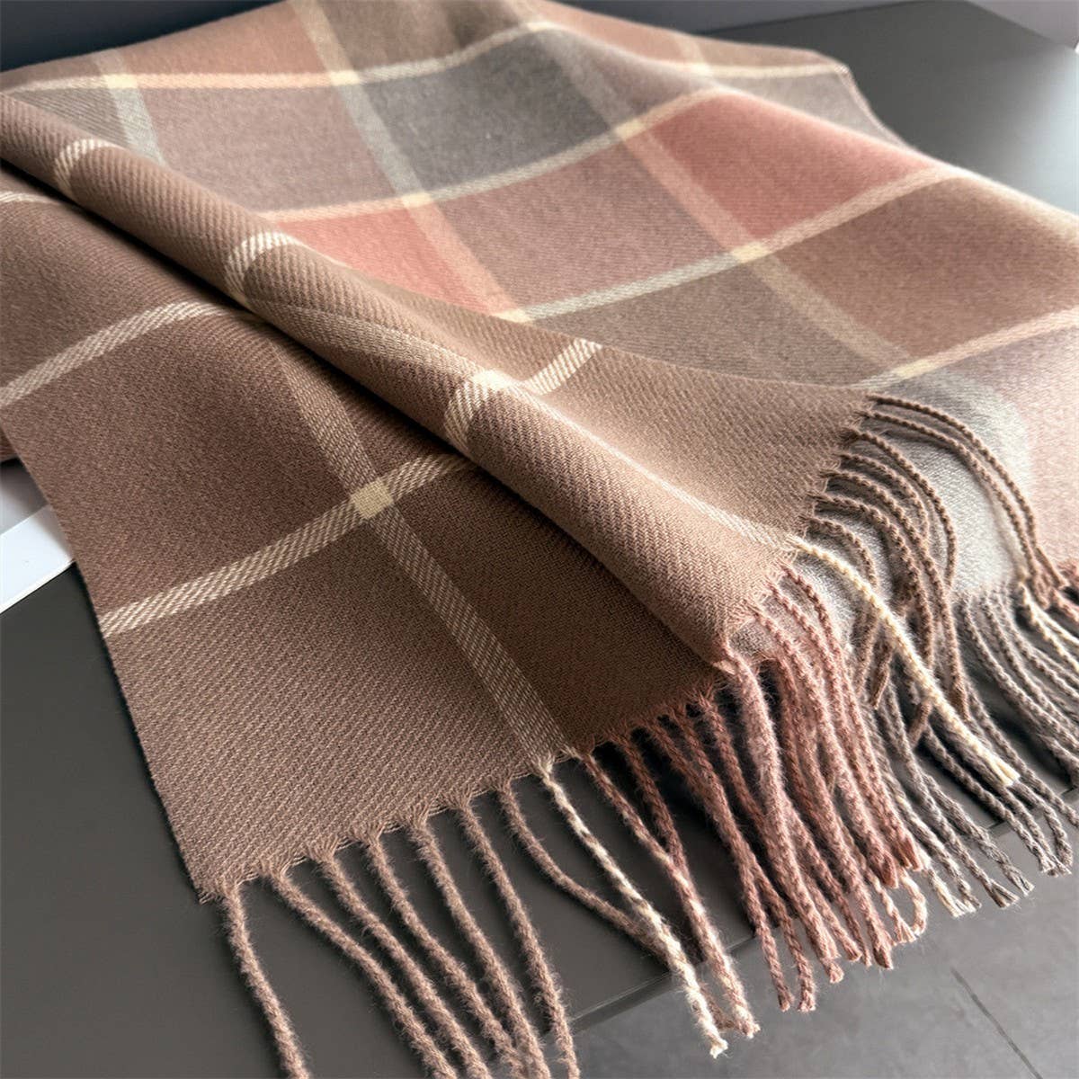 Vintage Soft Cashmere Feel Tassel Winter Scarf_Cwasc03236