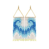 RESORT STYLE BEADED WAVY TASSEL PEARL EARRINGS_CWAJE1652