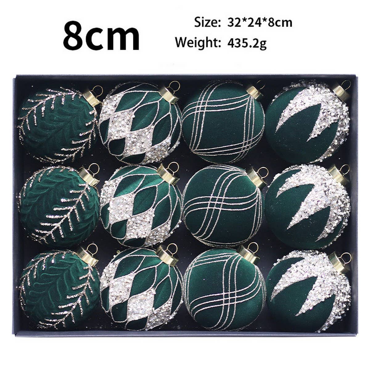 Velvet Diamond Christmas Ball Gift Set_Cwmm9918