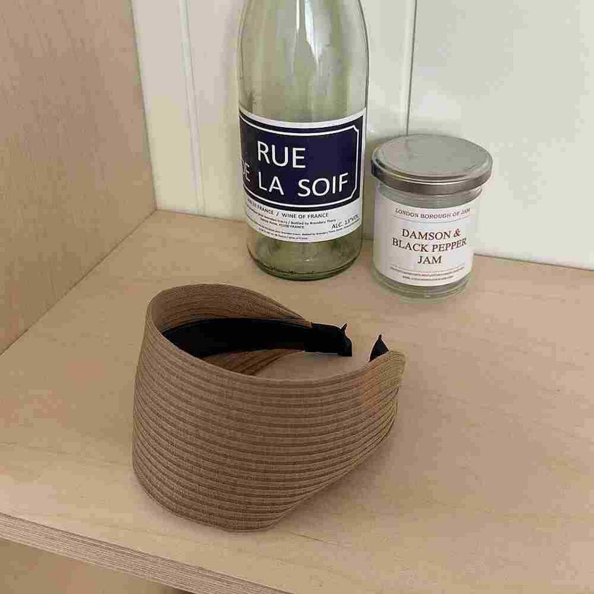 RETRO SIMPLE WIDE BRIM HEADBAND HEADBAND_CWAHA4036