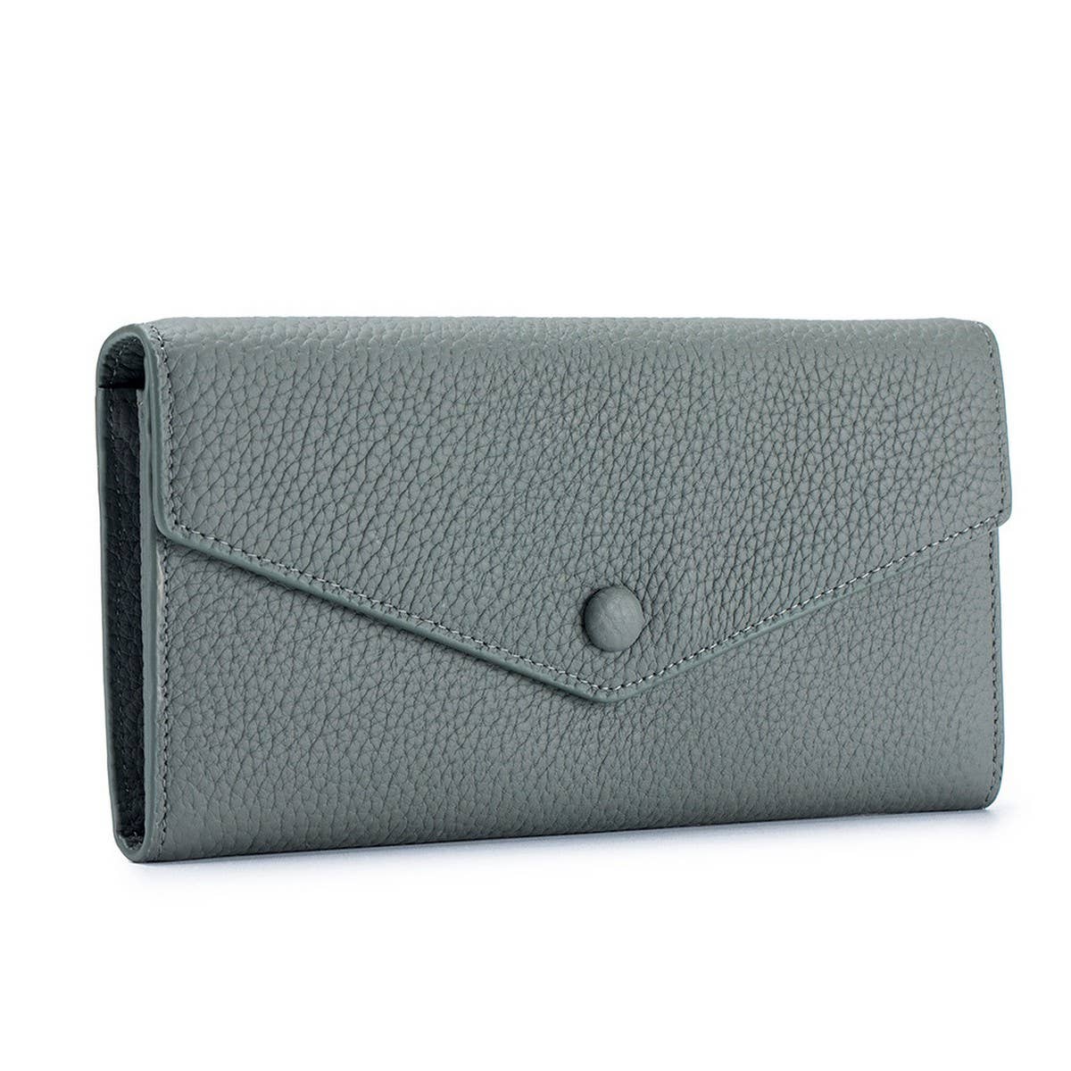 GENUINE LEATHER LONG SIMPLE MULTIFUNCTIONAL WALLET_CWAB3793