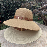 SUMMER SUN STRAW HAT FOR WOMENS BEACHWEAR_CWAH1150