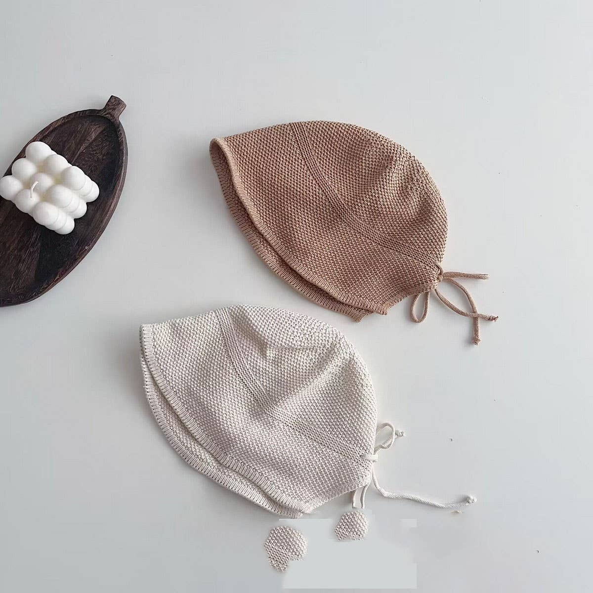 SUMMER CHILDRENS FASHION THIN KNITTED BUCKET HAT_CWAH2863