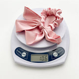 Women Long Bow Elastic Band Hair Tie_Cwaha1079