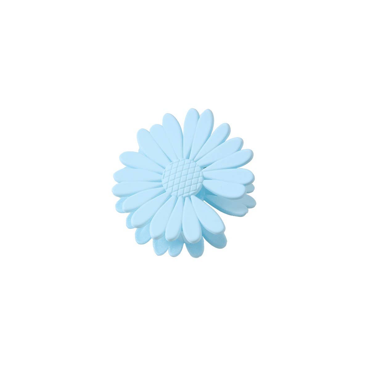 MATTE DAISY HAIR CLAW FLORAL BACK BUN SHARK CLIP_CWMM5004