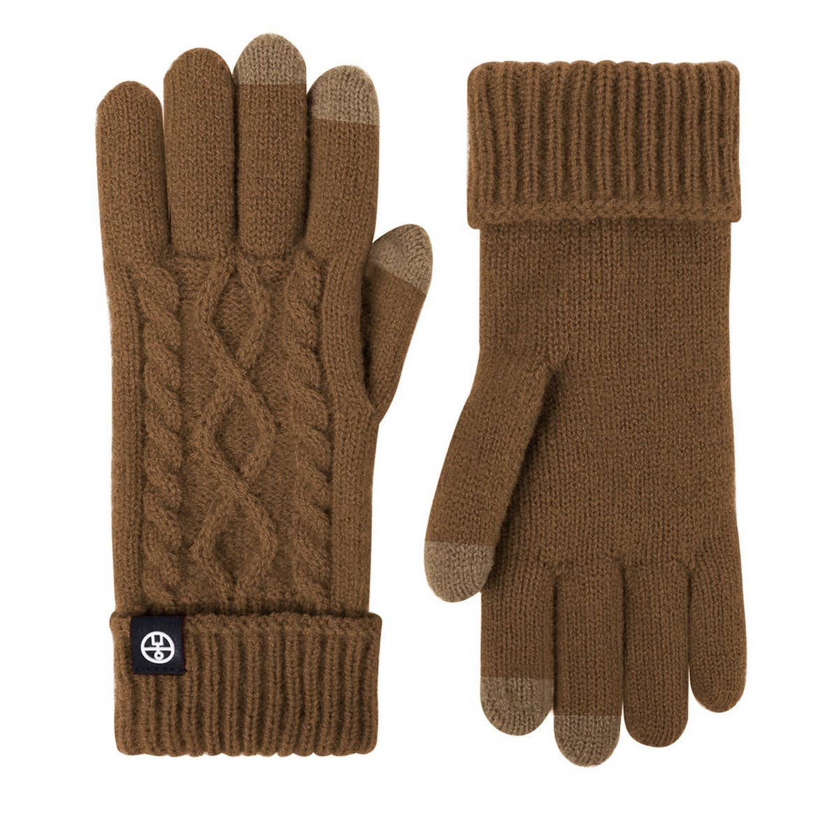 Winter Cycling Wool Twist Touch Screen Gloves_Cwag0391